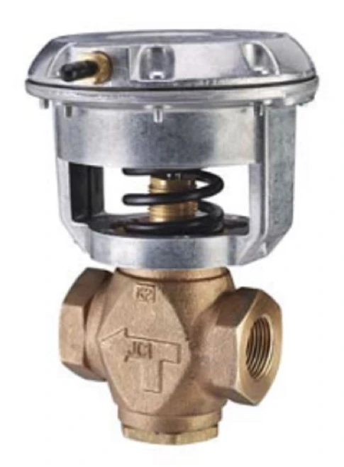 Johnson Controls VG7243ET+821D00 2-Way 1/2" Cast Bronze Control Valve, Cv 1.8 [New]