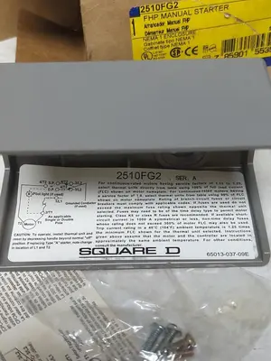 New | in-Stock SQUARE D 2510FG2 Motors (misc) | Surplus Asset Holdings #1205234