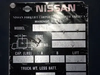 Used NISSAN EWPN45 Pallet Jacks Ohio US | HGR 24 #743410