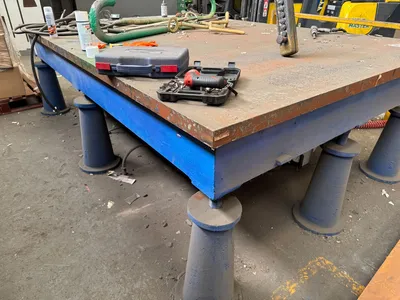 USED Surface Table Cast Iron 3m x 2m