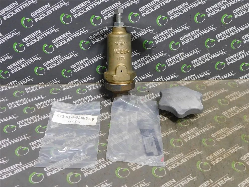 1/4" Cashco 4BJ-8S17-162U0000A Regulator 360-500 PSIG SST/BRZ/S1 New