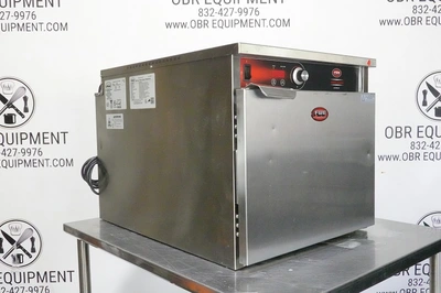 FWE COUNTERTOP HEATING HOLDING CABINET MODEL HCL-1826-4-CHIP (HINGES FROM RIGHT TO LEFT)