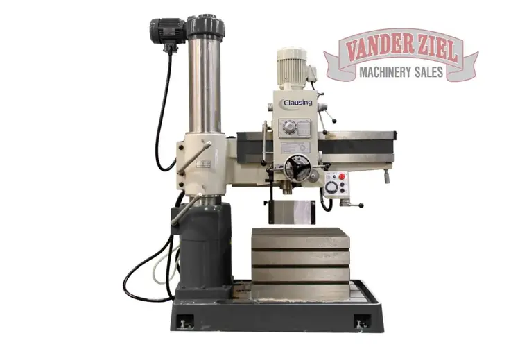 New | in-Stock CLAUSING CL820A Radial Drills Michigan US | Vander Ziel Machinery Sales #480114