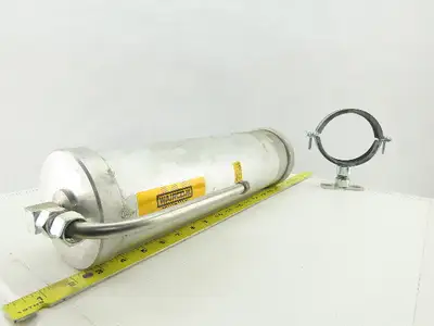 Waircom P100F Aluminum Pneumatic Expansion Tank 10 Bar Max W/Clamp Bracket