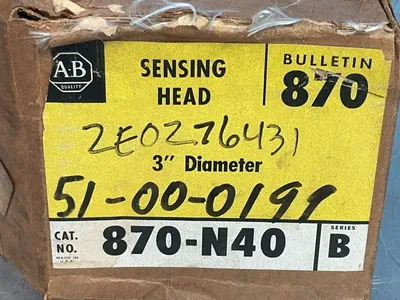 New | in-Stock ALLENBRADLEY 870N40 Proximity Sensors Ohio US | HGR 24 #1251097