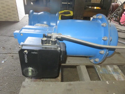 Neles Jamesbury 6" V-Ball Control Valve Air Operated
