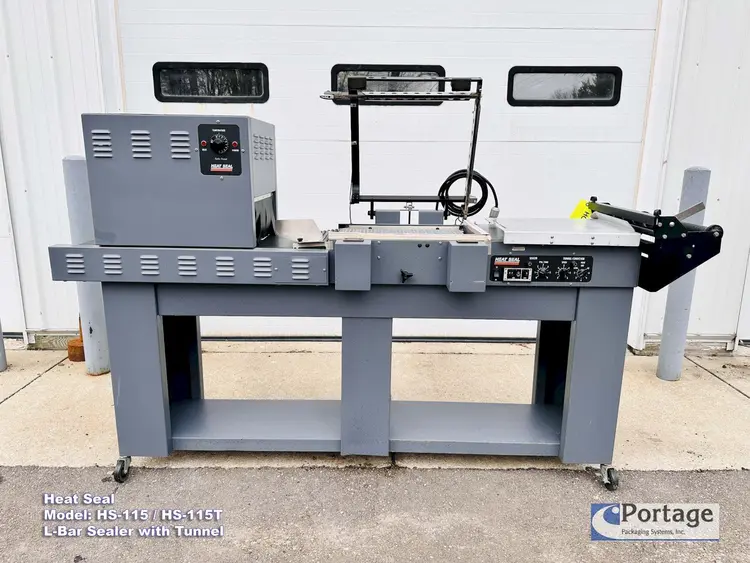 Used 2001 HEAT SEAL HS-115 & HS-115T Automatic L Bar Sealers Ohio US | Portage Packaging Systems, Inc. #394177