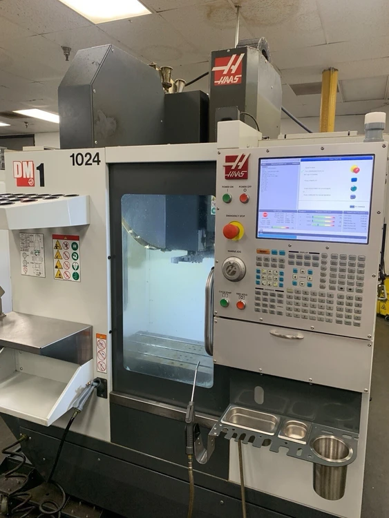 Used 2019 HAAS DM-1 Vertical Machining Centers Ohio US | Toolquip, Inc. #911617