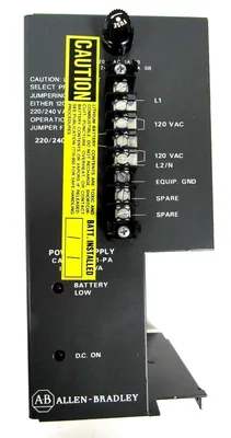 NEW ALLEN BRADLEY 1771-PA POWER SUPPLY 1771PA INCLUDES 1771-BH AND 1771-BX