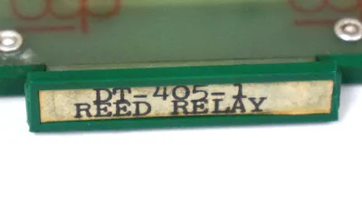 DIGITAL TECHNIQUES CORP. DT-405-1 REED RELAY MODULE DT4051
