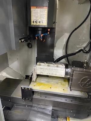 USED 2013 Haas DT-1 w/Midaco Pallet Changer & HRT Rotary Tbls