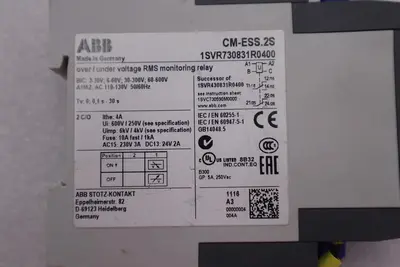 NEW ASEA BROWN BOVERI ABB CT-ARS.11S / CTARS11S STOCK K-1628