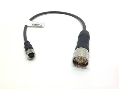 MQDEC-801-12M23 | Banner  Adapter Cable 85395 Rev. C 12 Pin Male / 8 Pin Female - Used