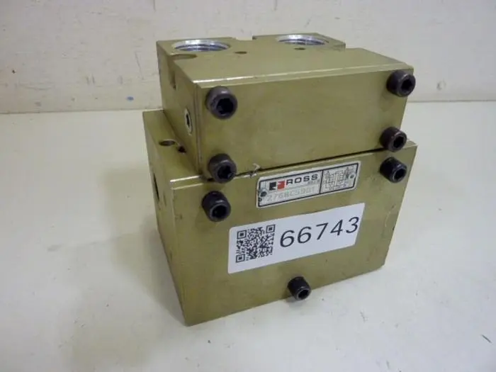 Used ROSS 2768C5901 Valves/Fittings Michigan US | Ideal Machinery #699623