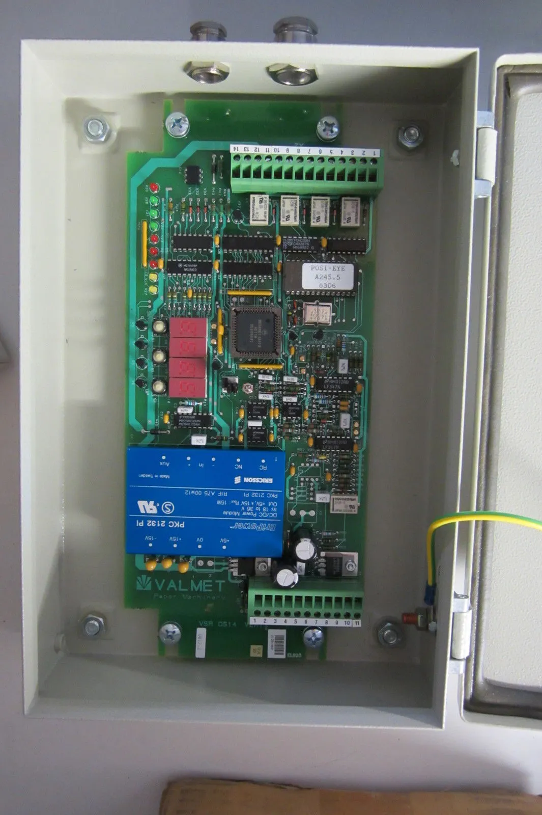 NEW VALMET VSROS14 PC BOARD W/ENCLOSURE EB1552