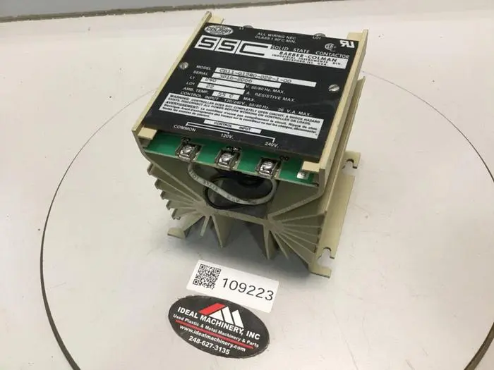 Used BARBER COLMAN CB11-01240-022-1-00 PLC Contactors | Ideal Machinery #621446