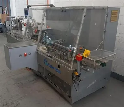 Fabrima model M1 automatic horizontal cartoner for blisters