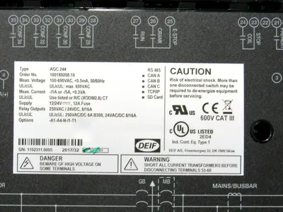 NEW DEIF 2910420010.25 AGC 244
