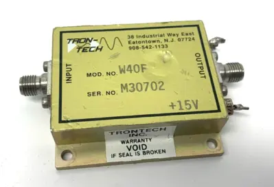 Used Tron-Tech Radio Frequency Amplifier RF Power Amplifiers Michigan US | Maverick Industrial Sales #1391542