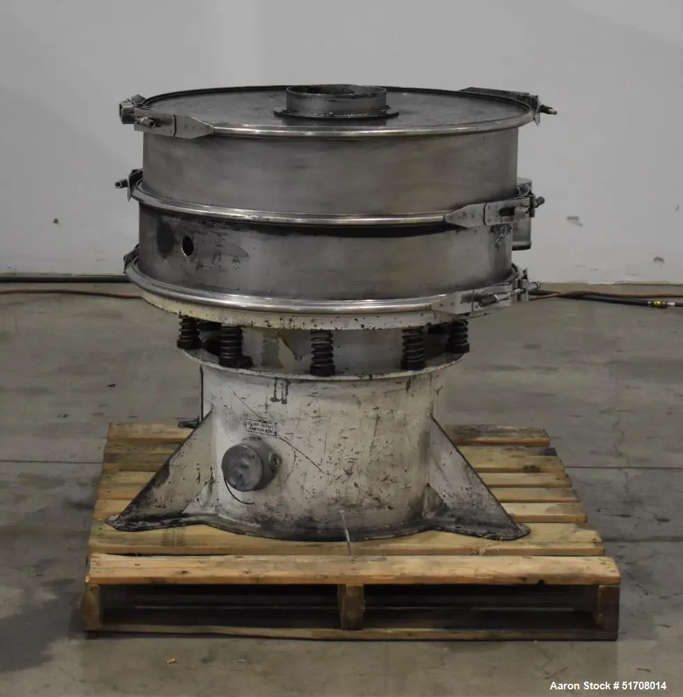 Macon 30" Diameter Single Deck Stainless Steel Screener