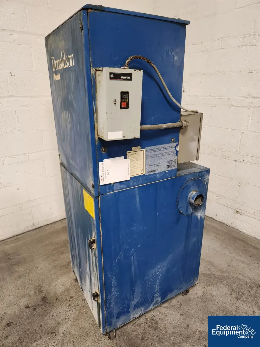 USED Donaldson Torit Donaldson Torit Vibra Shake Dust Collector