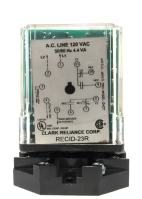 USED CLARK RELIANCE RECID-23R RELAY RECID23R
