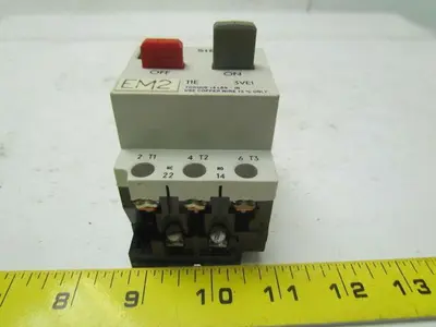 Siemens 3VE1015-8HU00 Motor protector starter 2-3.2Amp 3 pole 660V
