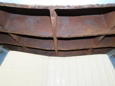 Vintage Precision Steel Welding Layout Table 72x36" Cast Iron 1-11/16" Thick Top