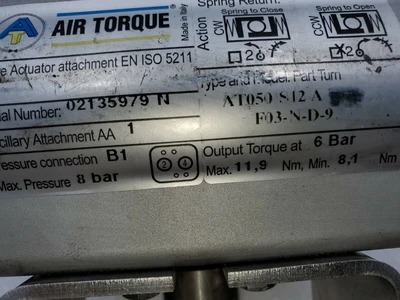 USED AIR TORQUE AT050S12A