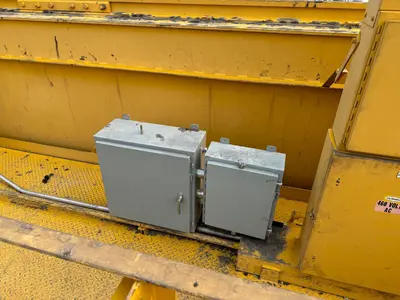 75 TON X 57' SPAN CRANE MFG OVERHEAD BRIDGE CRANE. STOCK  # 0790324