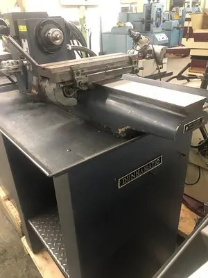 2788-440 DUNHAM SECOND OPERATION LATHE WITH HARDINGE QUICK PRODUCTION CROSSLIDE