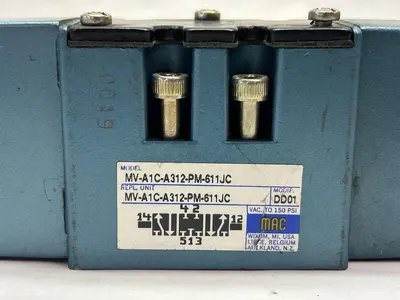 Used MAC MV-A1C-A312-PM-611JJ Solenoid Valves Ohio US | Surplus Asset Holdings #1246465