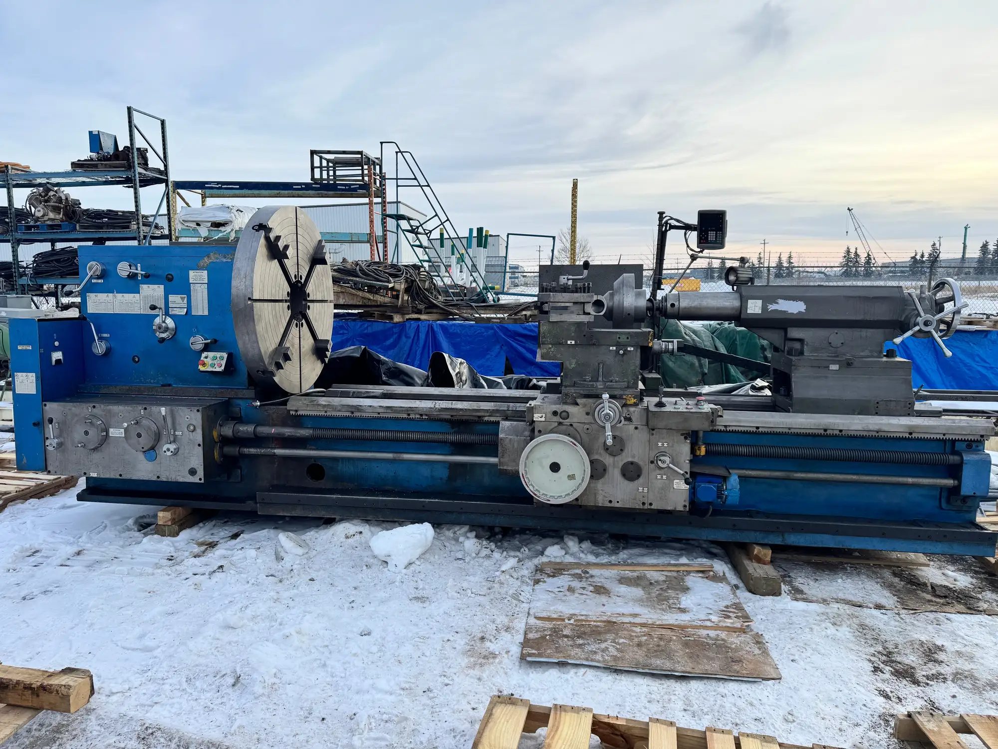 Ryazan RT117 47" × 120" Heavy Duty Engine Lathe