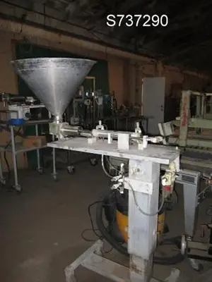 Filler, Piston, 1-Head, S/st, Pneumatic, #S737290
