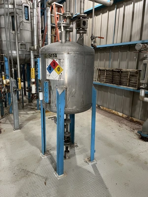 ALLOYFABRICATORS _UNKNOWN_ Tank S/S - 0 to 999 Gal. (H=height, L=length) | Perry Equipment (1)