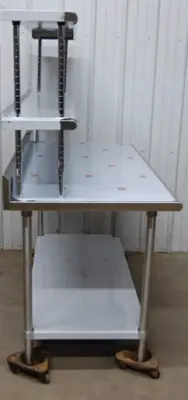 142-1208 Advance Tabco KSS-305 Stainless Steel 60 Inch Work Table