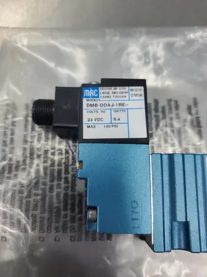 MAC 52A-31-B0A-DM-DDAJ-1RE= SOLENOID VALVE w/DMB-DDAJ-1RE= MODULE. 6A-12