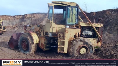 Used 1973 MICHIGAN 75B Wheel Loaders Indiana US | Proxy Equipment #1377891