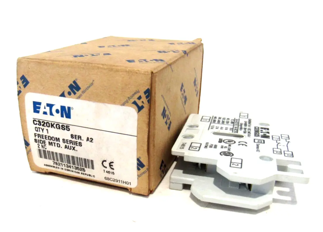 NEW EATON C320KGS5 AUXILIARY CONTACT