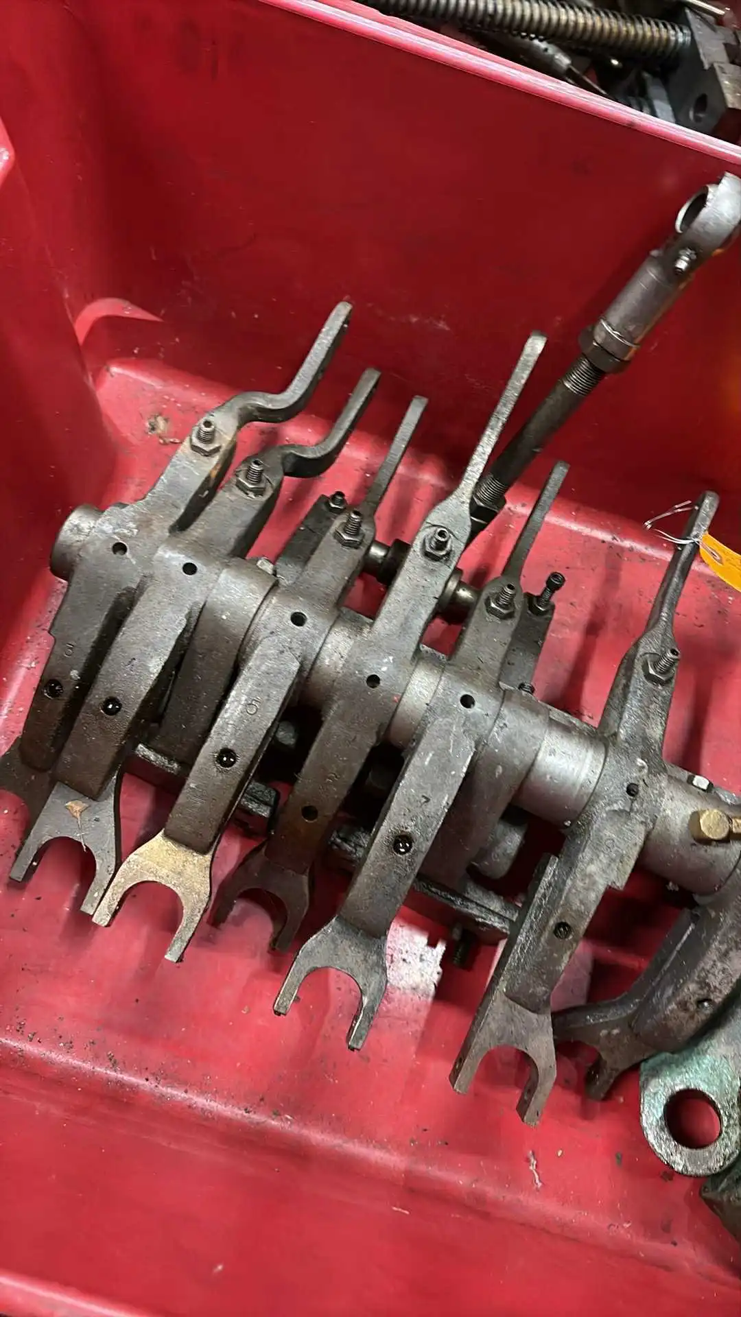 USED U.S. BAIRD 325 Stripper Fork Rack