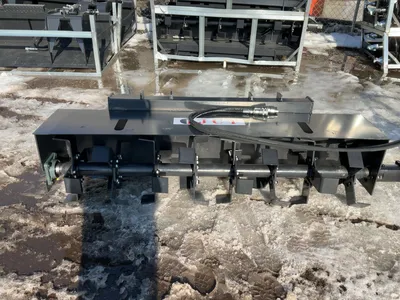 Used JCT HYDRAULIC ROTOTILLER SKID STEER ATTACHMENT Rotary Tillers Michigan US | Miedema Asset Management Group #1314085