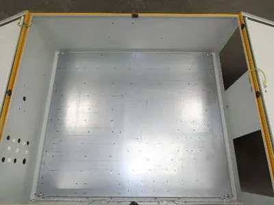 Electrical Enclosure Control Panel 1000x1200x400mm 2 Door Wall Mount