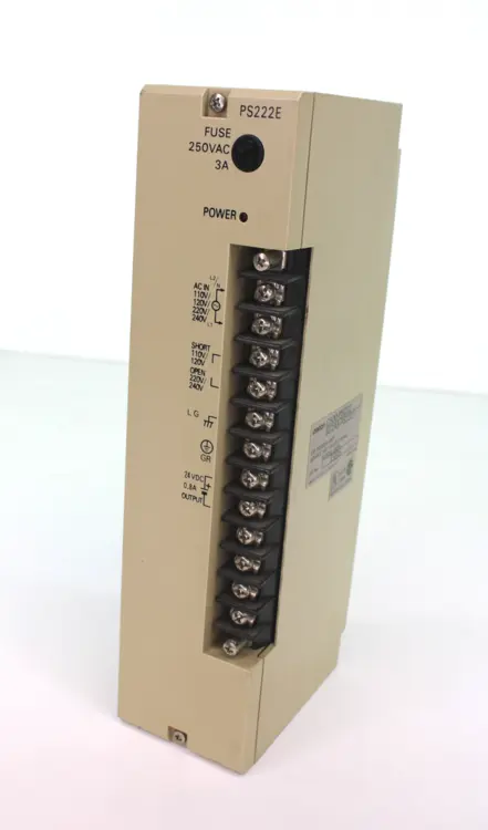 Used OMRON C500-PS222-E Programmable Logic Controllers | Industrial Parts R Us Inc. #359241