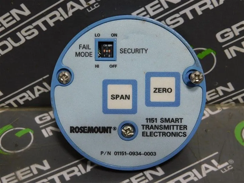 Rosemount 0151-0934-0003 Smart Transmitter Electronics 1151 Used