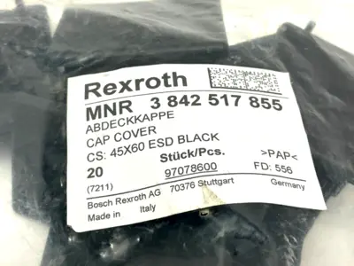 New | in-Stock Bosch Rexroth Cover Cap Conveyor Parts Michigan US | Maverick Industrial Sales #1464006