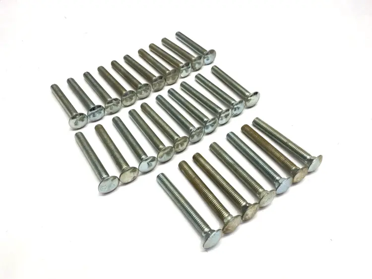 Used UNBRANDED 1/2"-13 X 4" CARRIAGE BOLT GRADE 2 LOT OF 27 SHELFWARE Bolts | Maverick Industrial Sales #1104894