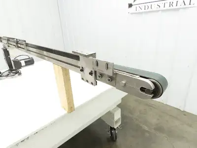 MK North America GUF-P 2000 50mm x 2020mm Belt Conveyor 115V Variable Speed READ