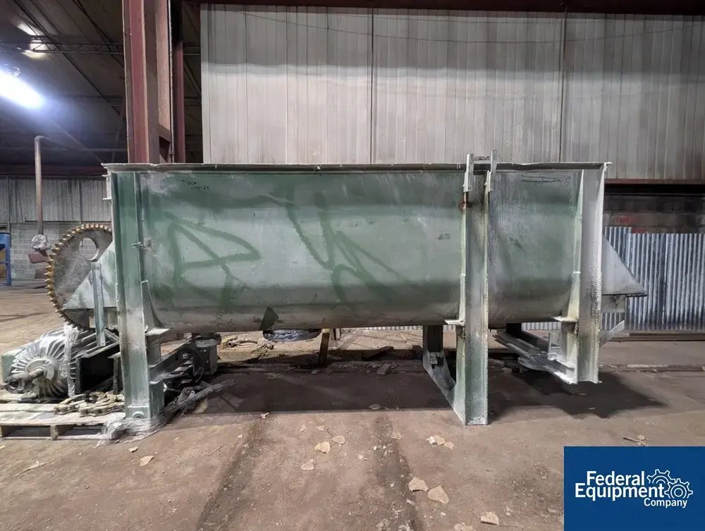 USED Readco 70 Cu Ft Readco Ribbon Blender, S/S