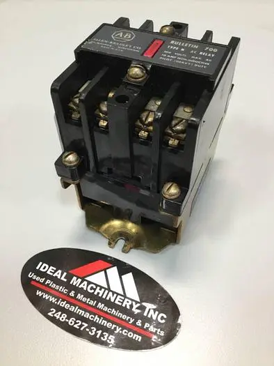 Used ALLEN BRADLEY 700-N400A1 SER B Relays & Switches Michigan US | Ideal Machinery #576349