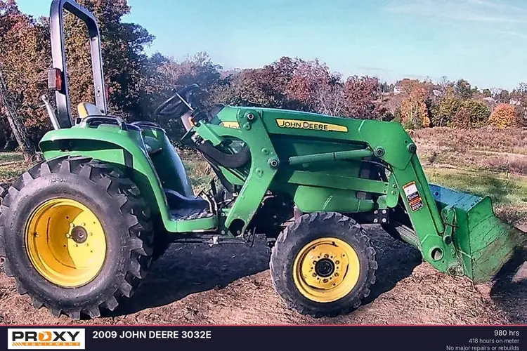 Used 2009 JOHN DEERE 3032E Tractors & Trailers Indiana US | Proxy Equipment #1377888